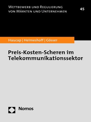cover image of Preis-Kosten-Scheren im Telekommunikationssektor